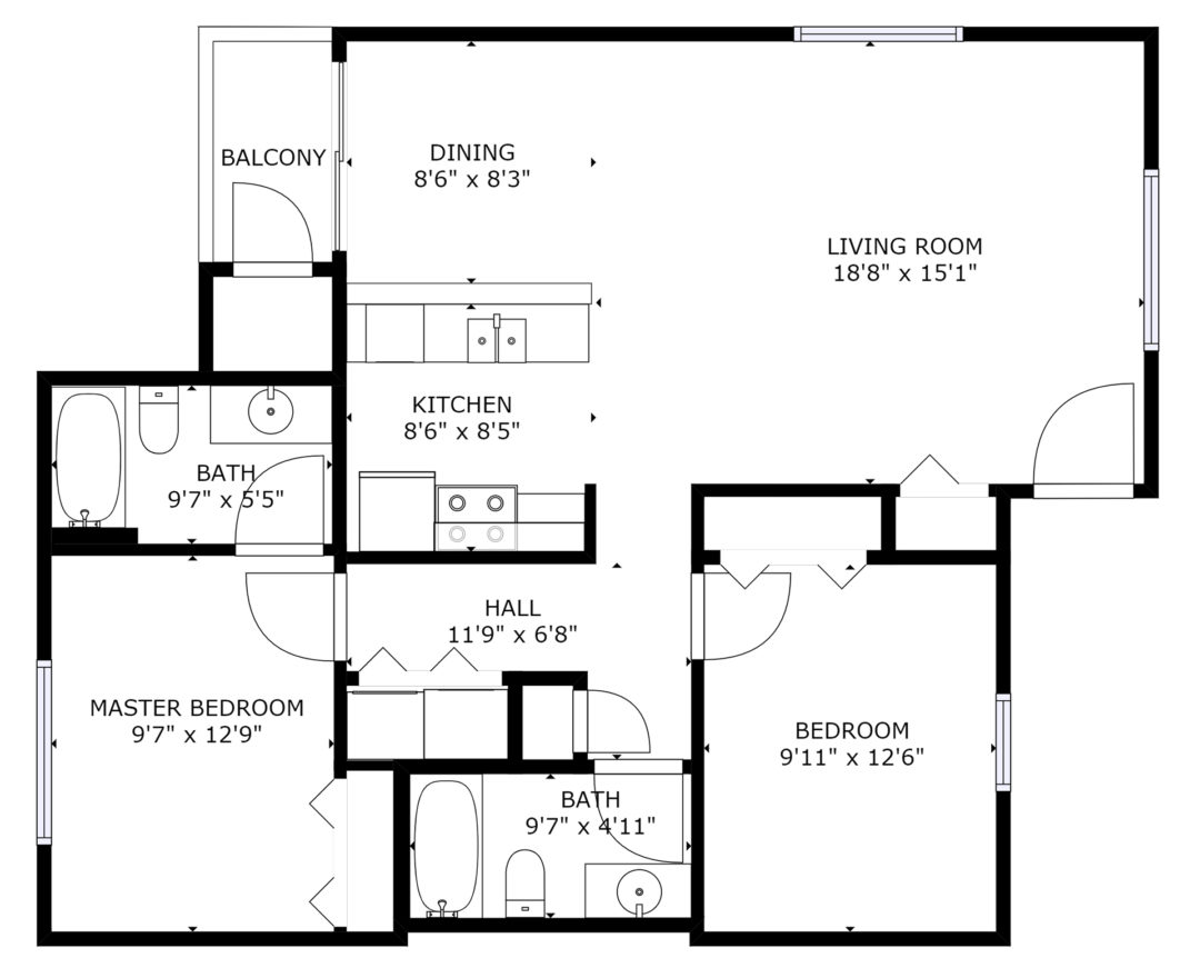 Apartment Layouts Trout Meadows